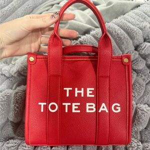 Red Tote Bag